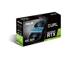 ASUS Dual GeForce RTX 2060 OC edition EVO 6GB GDDR6